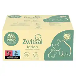 Trekpleister Zwitsal Lotion Billendoekjes aanbieding