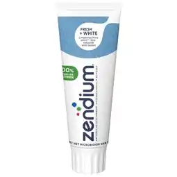 Trekpleister Zendium Fresh + White Tandpasta aanbieding