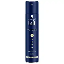 Trekpleister Taft Styling Ultimate Level 5 Haarspray aanbieding