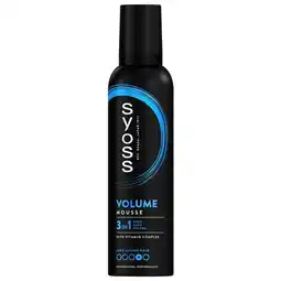 Trekpleister Syoss Volume Hold 4 Haarmousse aanbieding