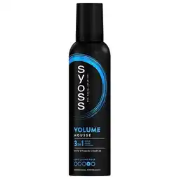 Trekpleister Syoss Volume Hold 4 Haarmousse aanbieding