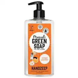 Trekpleister Marcel's Green Soap Orange & Jasmine Handzeep aanbieding