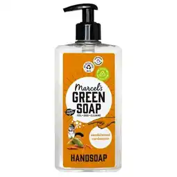Trekpleister Marcel's Green Soap Sandelhout & Kardemom Handzeep aanbieding