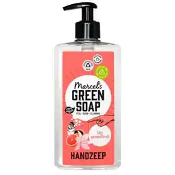 Trekpleister Marcel's Green Soap Lily & Grapefruit Handzeep aanbieding
