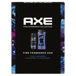 Trekpleister Axe Fine Fragrance Duo aanbieding