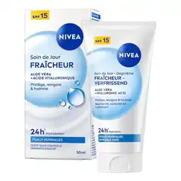 Trekpleister NIVEA Hydraterende Dagcrème met SPF15 aanbieding
