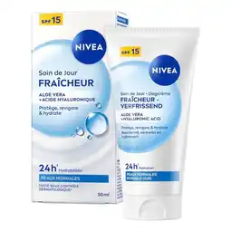 Trekpleister NIVEA Hydraterende Dagcrème met SPF15 aanbieding