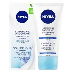 Trekpleister NIVEA Hydraterende Dagcrème met SPF15 aanbieding