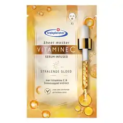 Trekpleister Trekpleister Vitamin C Stralende Gloed Sheetmasker aanbieding