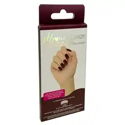 Trekpleister My Nailcandy Wine Red 2.0 Gellak Stickers aanbieding