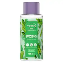 Trekpleister Andrélon Pro Nature Bamboo Volume Boost Shampoo aanbieding