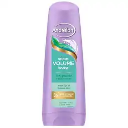 Trekpleister Andrélon Kokos Volume Boost Conditioner aanbieding