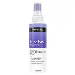 Trekpleister John Frieda Frizz Ease Dream Curls Wave-Revitalising Spray aanbieding