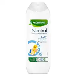 Trekpleister Neutral 0% Baby Bath, Wash & Shampoo aanbieding
