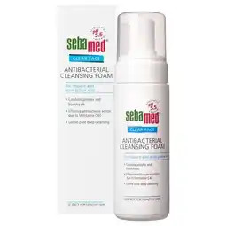 Trekpleister Sebamed Clear Face Antibacterial Cleansing Foam aanbieding