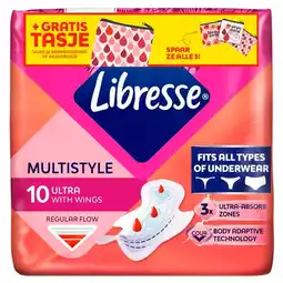 Trekpleister Libresse Ultra Normal Multistyle Maandverband aanbieding
