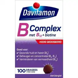 Trekpleister Davitamon B-Complex Forte Dragees aanbieding