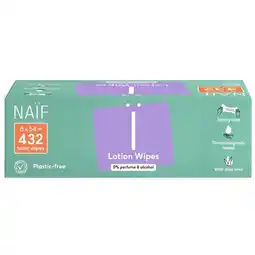 Trekpleister Naïf Lotion Babydoekjes aanbieding