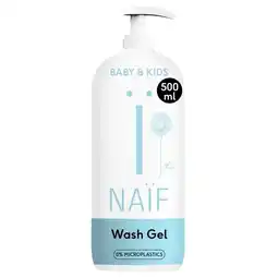 Trekpleister Naïf Baby & Kids Wash Gel aanbieding