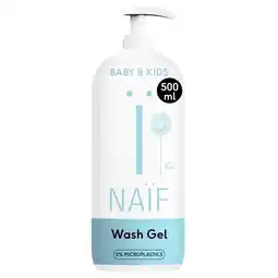 Trekpleister Naïf Baby & Kids Wash Gel aanbieding