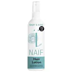 Trekpleister Naïf Baby & Kids Anti Klit Hair Lotion aanbieding
