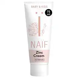 Trekpleister Naïf Baby & Kids Parfumvrije Zinkcrème aanbieding