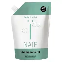Trekpleister Naïf Baby & Kids Nourishing Shampoo Navulling aanbieding