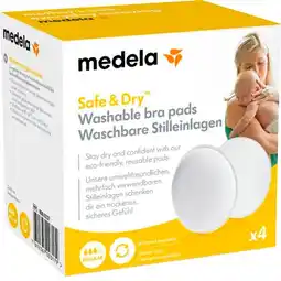 Trekpleister Medela Wasbare Zoogkompressen aanbieding