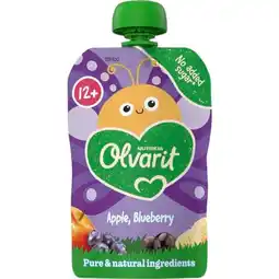 Trekpleister Olvarit 12+M Appel Blauwe Bes Knijpfruit aanbieding