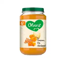 Trekpleister Olvarit 6+M Pompoen Kip Aardappel aanbieding