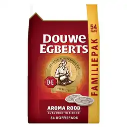 Trekpleister Douwe Egberts Aroma Rood Koffiepads aanbieding