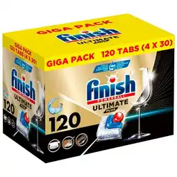 Trekpleister Finish Powerball Ultimate Plus Vaatwascapsules aanbieding