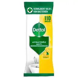 Trekpleister Dettol Power & Fresh Citrus Multi-reinigingsdoekjes aanbieding