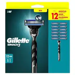 Trekpleister Gillette Mach3 Scheersysteem aanbieding