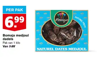 Hoogvliet Bomaja medjoul dadels 1 kg aanbieding