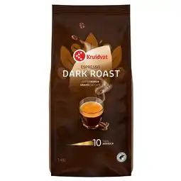 Kruidvat Kruidvat Dark Roast Espressobonen aanbieding