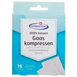 Trekpleister Trekpleister Gaaskompressen aanbieding