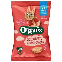Trekpleister Organix Bio 7M+ Strawberry Rice Cake Clouds aanbieding
