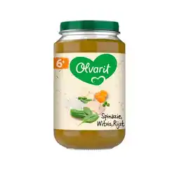 Trekpleister Olvarit 6+M Spinazie, Witvis, Rijst aanbieding