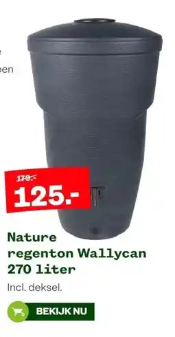 Welkoop Nature regenton Wallycan aanbieding