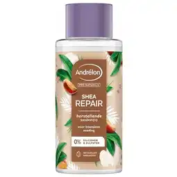 Trekpleister Andrélon Pro Nature Shea Strong Repair Shampoo aanbieding