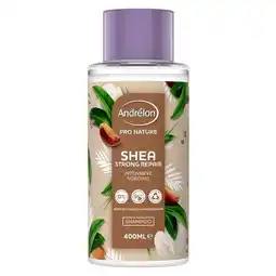 Trekpleister Andrélon Pro Nature Shea Strong Repair Shampoo aanbieding