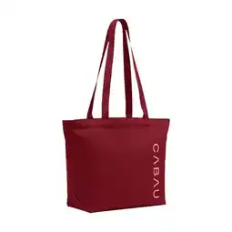 Etos CABAU canvas tas Cherry aanbieding