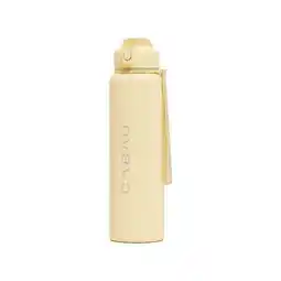 Etos Cabau Lifestyle Bloom Bottle Stainless Steel Butter Yellow aanbieding