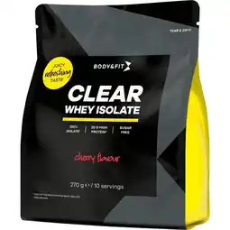 Etos Body & Fit Clear Whey Isolate Poeder Cherry 270 GR aanbieding