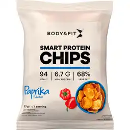 Etos Body & Fit Smart Chips Paprika 25G aanbieding
