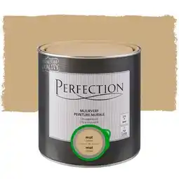 Praxis Perfection Ultradekkend Muurverf - Mat - Camel - 2,5L aanbieding