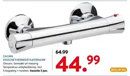 Kluswijs CALMA DOUCHETHERMOSTAATKRAAN aanbieding