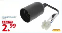 Kluswijs VERHUISFITTING E27 aanbieding