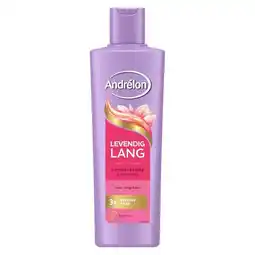 Trekpleister Andrélon Levendig Lang Versterkende Shampoo aanbieding